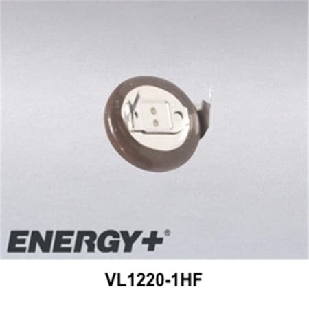 Fedco Batteries FedCo Batteries Compatible with  Panasonic VL1220-1HF Rechargeable Lithium Coin Cell For Industrial & Backup Applications VL1220-1HF